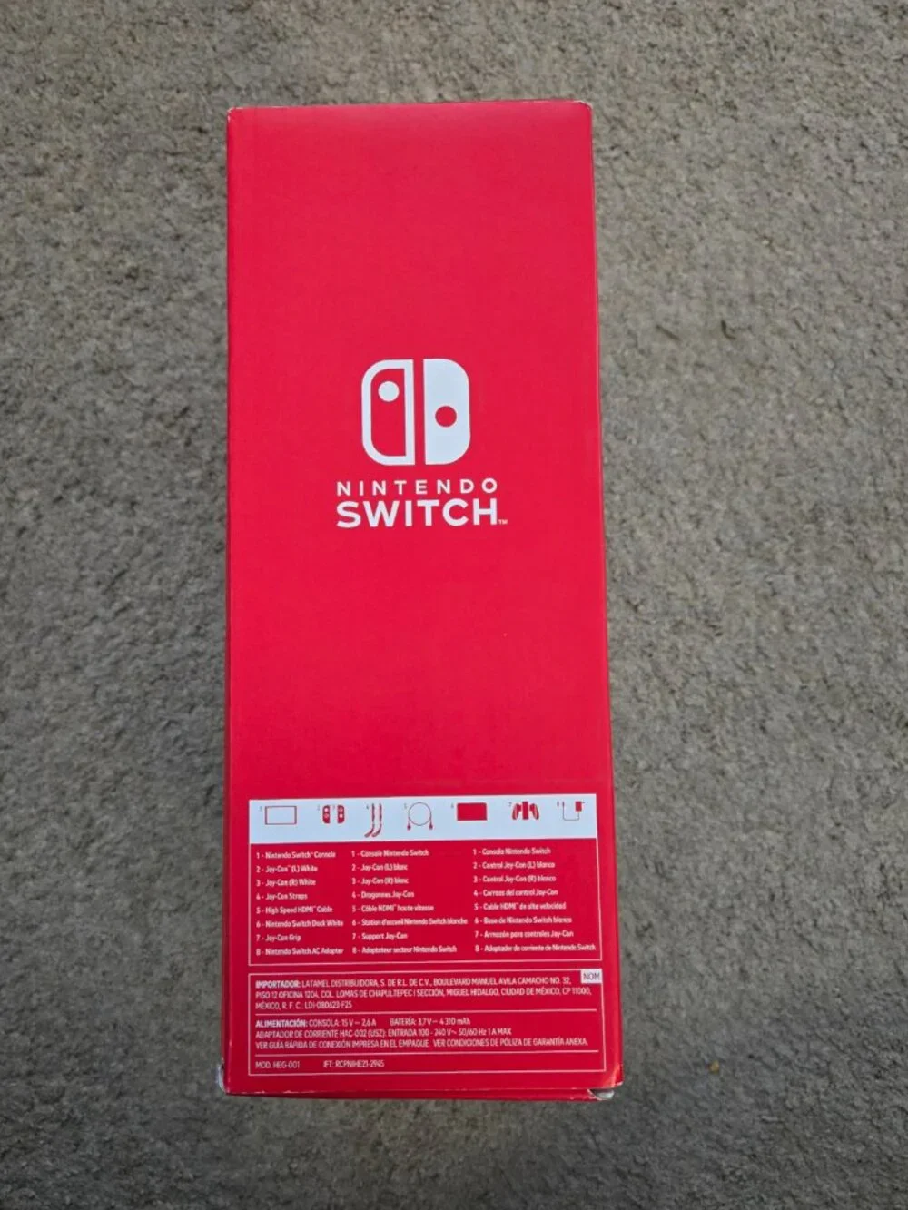 Nintendo Switch OLED + Joy-Con L/R